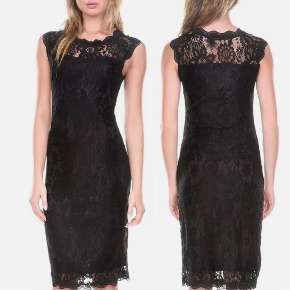 Standzino Lace Cocktail Dress